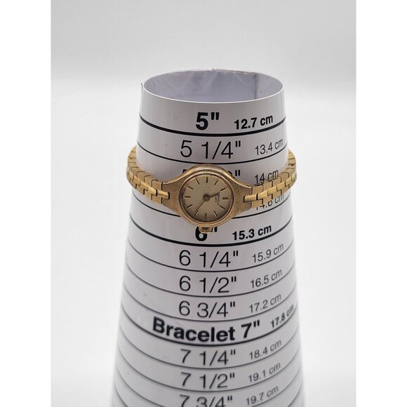 Bulova Watch Co. Caravelle Quartz Gold Tone Women's Watch Dainty Thin VTG - Picture 13 of 13